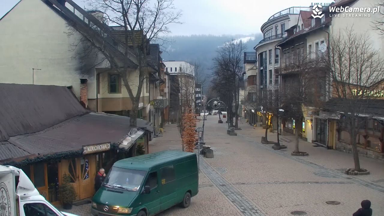 Zakopane - widok na deptak Krupówki NOWOŚĆ - 17 marzec 2026, 07:04