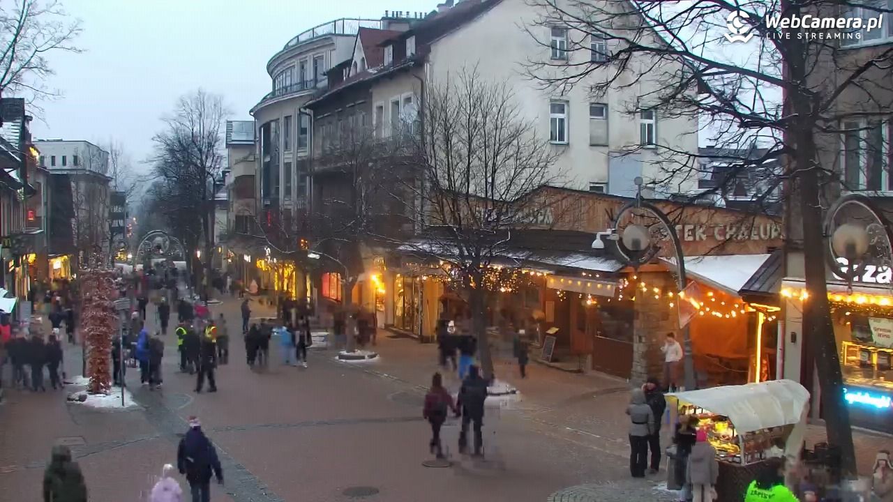 Zakopane - widok na deptak Krupówki NOWOŚĆ - 30 styczeń 2026, 16:18