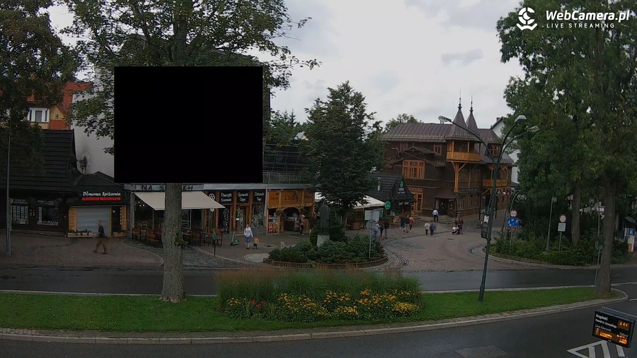 Zakopane - widok na ulicę Krupówki - 03 sierpień 2025, 09:44