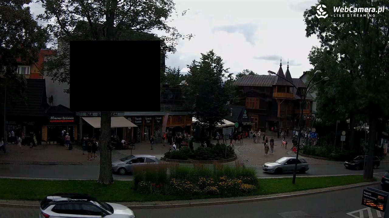Zakopane - widok na ulicę Krupówki - 03 sierpień 2025, 16:22