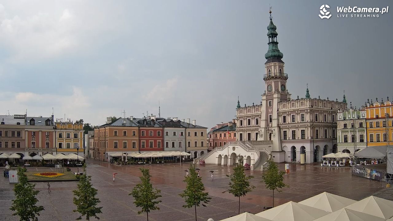 ZAMOŚĆ - widok na Rynek Wielki - 01 lipiec 2026, 13:03