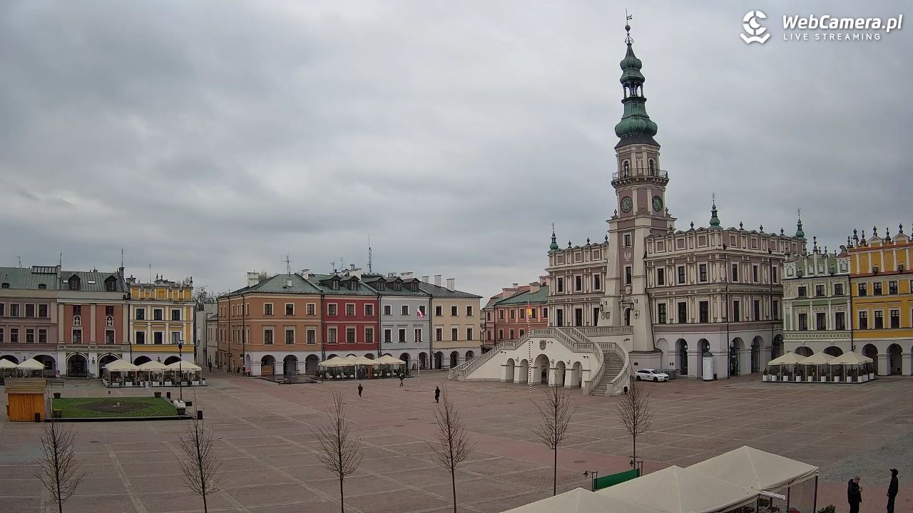 ZAMOŚĆ - widok na Rynek Wielki - 01 kwiecień 2026, 14:23