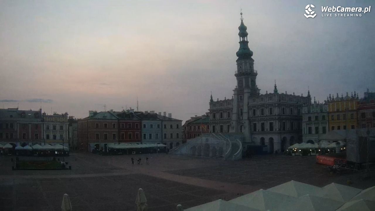 ZAMOŚĆ - widok na Rynek Wielki - 09 czerwiec 2025, 20:23