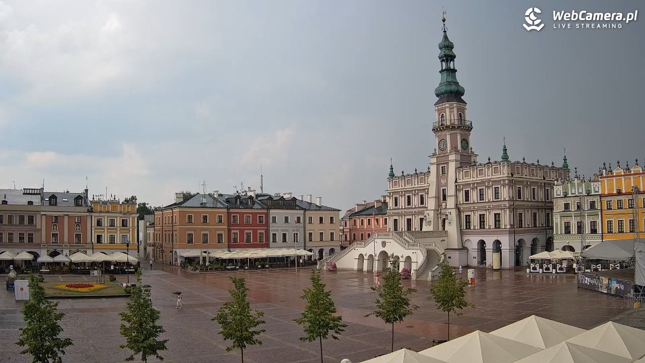 ZAMOŚĆ - widok na Rynek Wielki - 01 lipiec 2026, 13:02