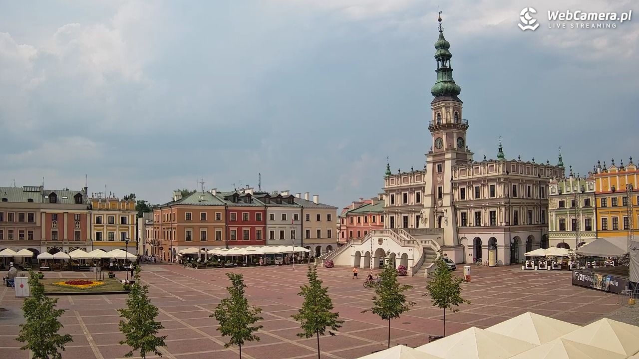 ZAMOŚĆ - widok na Rynek Wielki - 01 lipiec 2026, 13:32