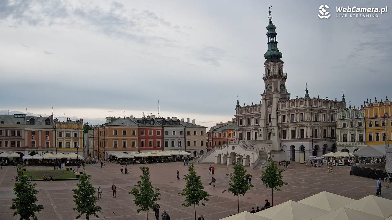 ZAMOŚĆ - widok na Rynek Wielki - 16 maj 2026, 16:38