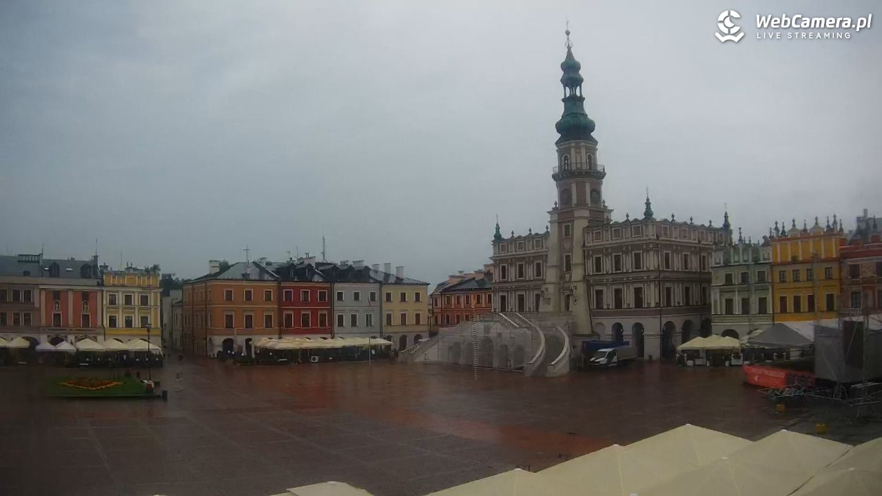 ZAMOŚĆ - widok na Rynek Wielki - 11 czerwiec 2025, 08:46