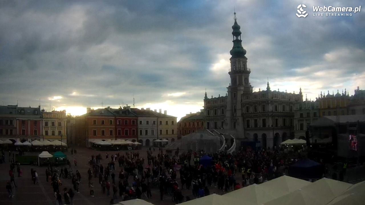 ZAMOŚĆ - widok na Rynek Wielki - 17 maj 2025, 18:59
