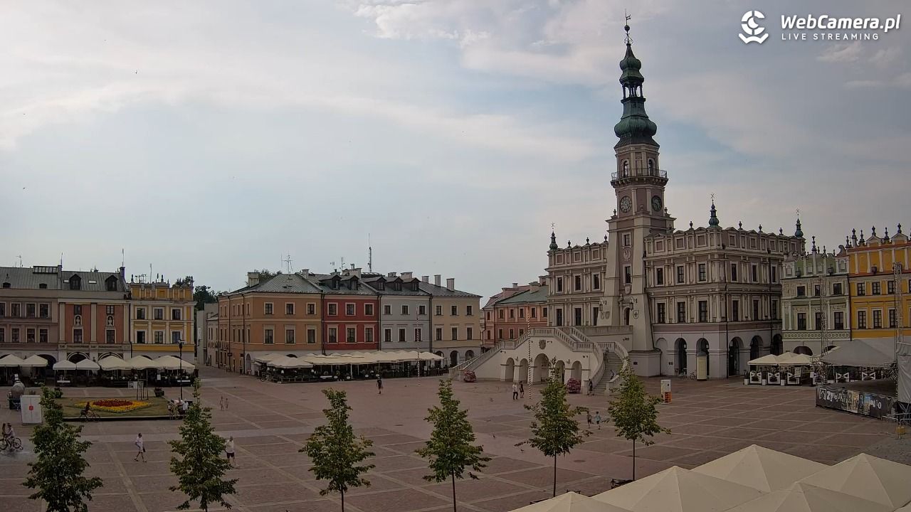 ZAMOŚĆ - widok na Rynek Wielki - 01 lipiec 2026, 16:50