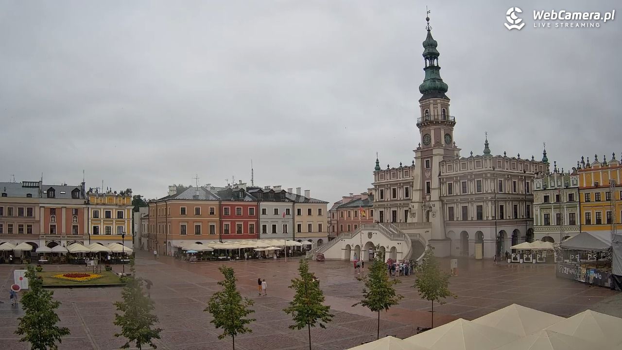 ZAMOŚĆ - widok na Rynek Wielki - 02 lipiec 2026, 12:16