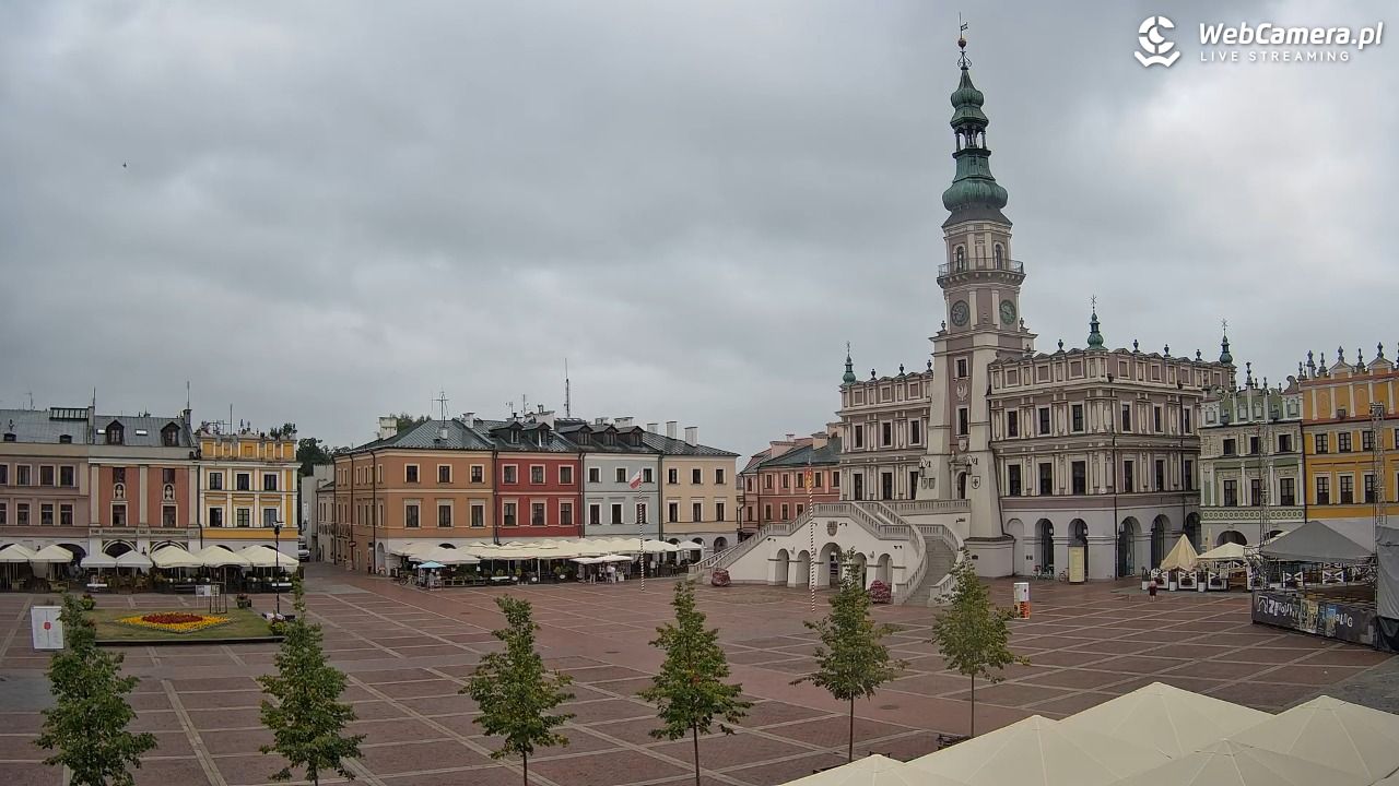 ZAMOŚĆ - widok na Rynek Wielki - 02 lipiec 2026, 10:49