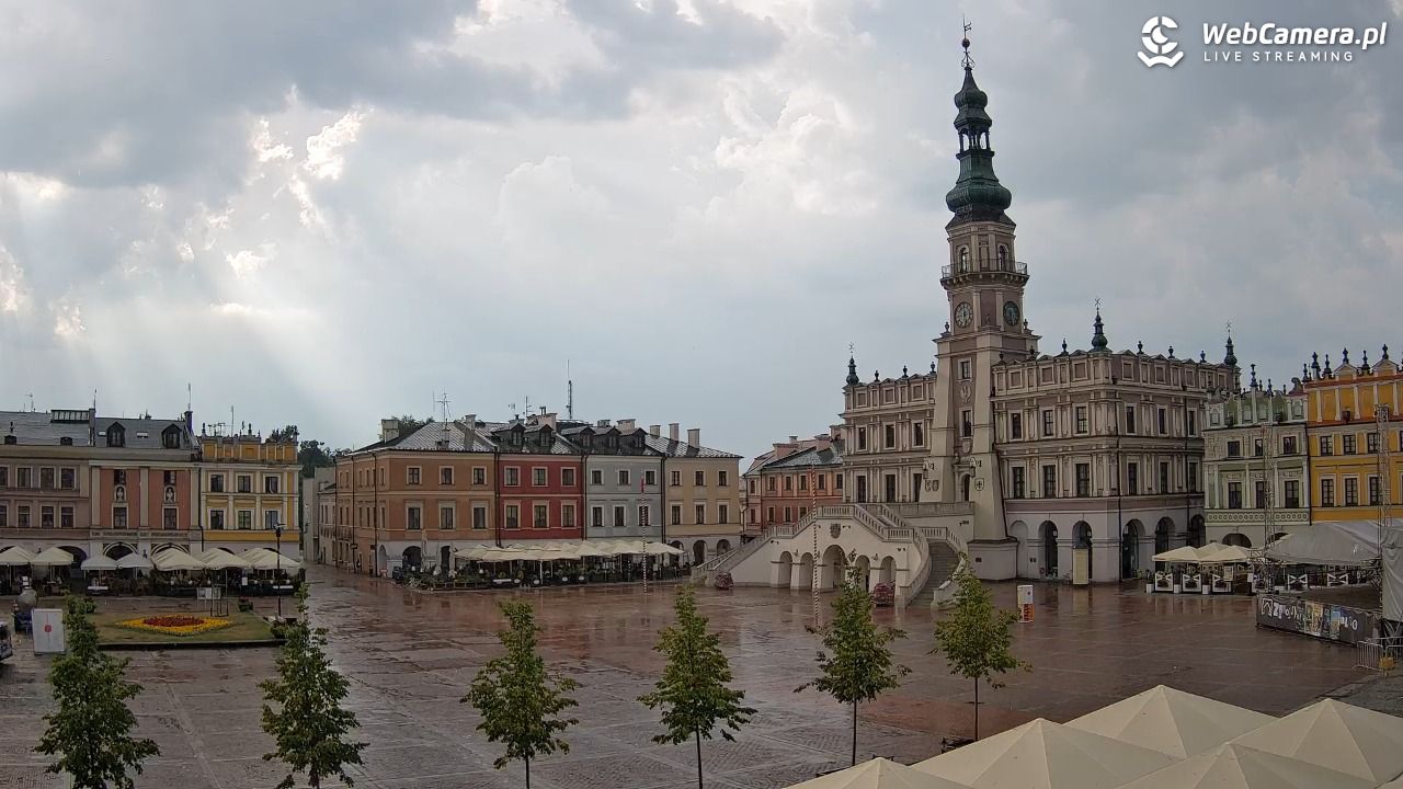 ZAMOŚĆ - widok na Rynek Wielki - 01 lipiec 2026, 17:30
