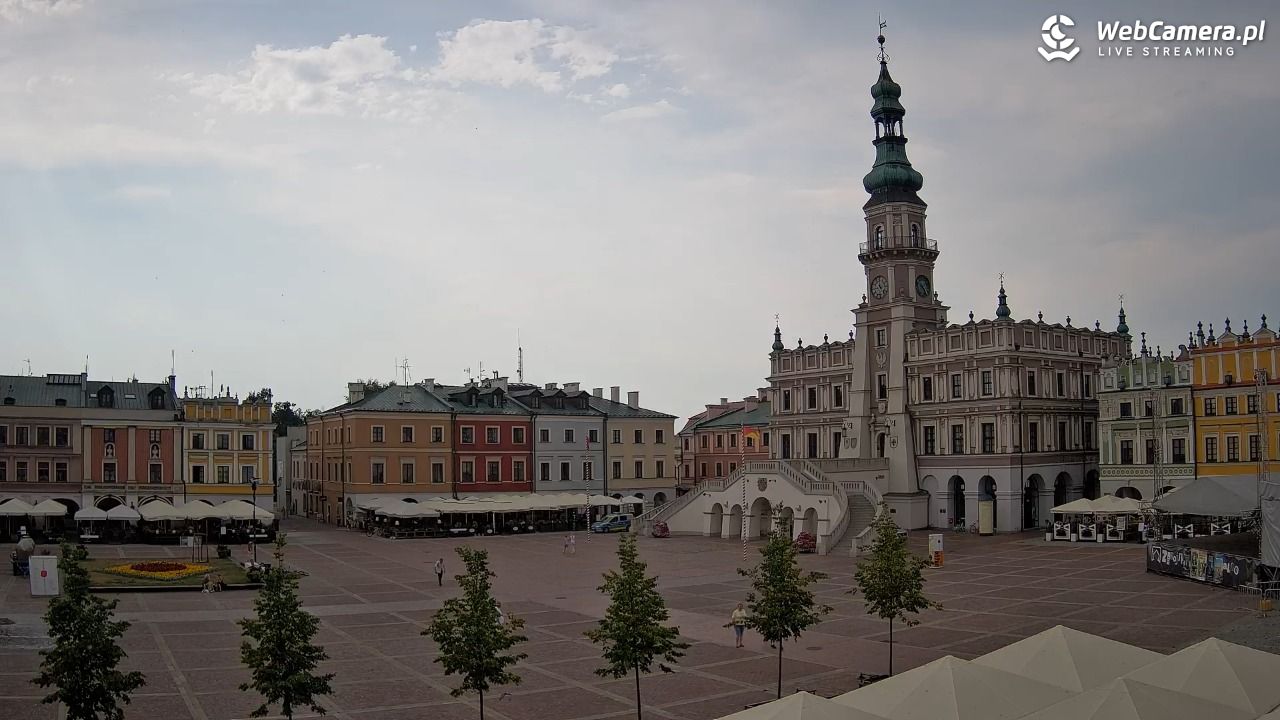 ZAMOŚĆ - widok na Rynek Wielki - 01 lipiec 2026, 16:26