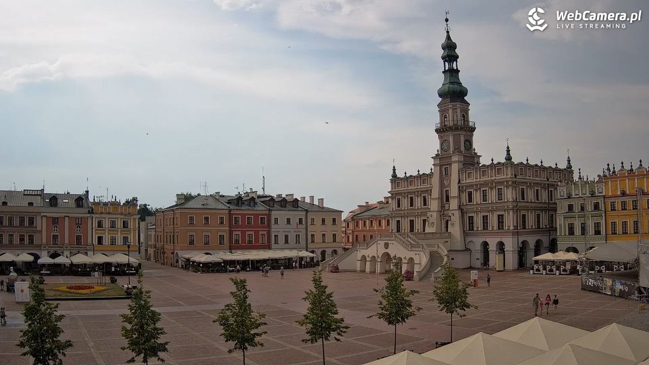 ZAMOŚĆ - widok na Rynek Wielki - 01 lipiec 2026, 16:44