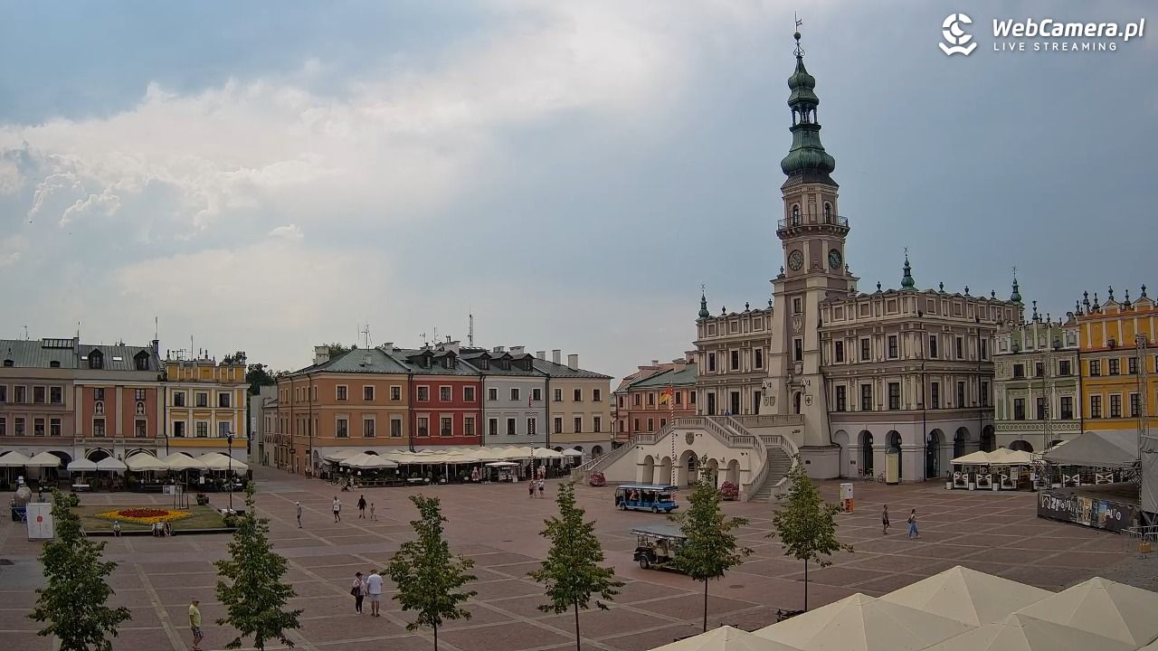 ZAMOŚĆ - widok na Rynek Wielki - 01 lipiec 2026, 15:53
