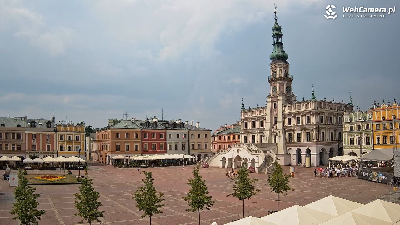 ZAMOŚĆ - widok na Rynek Wielki - 01 lipiec 2026, 13:19