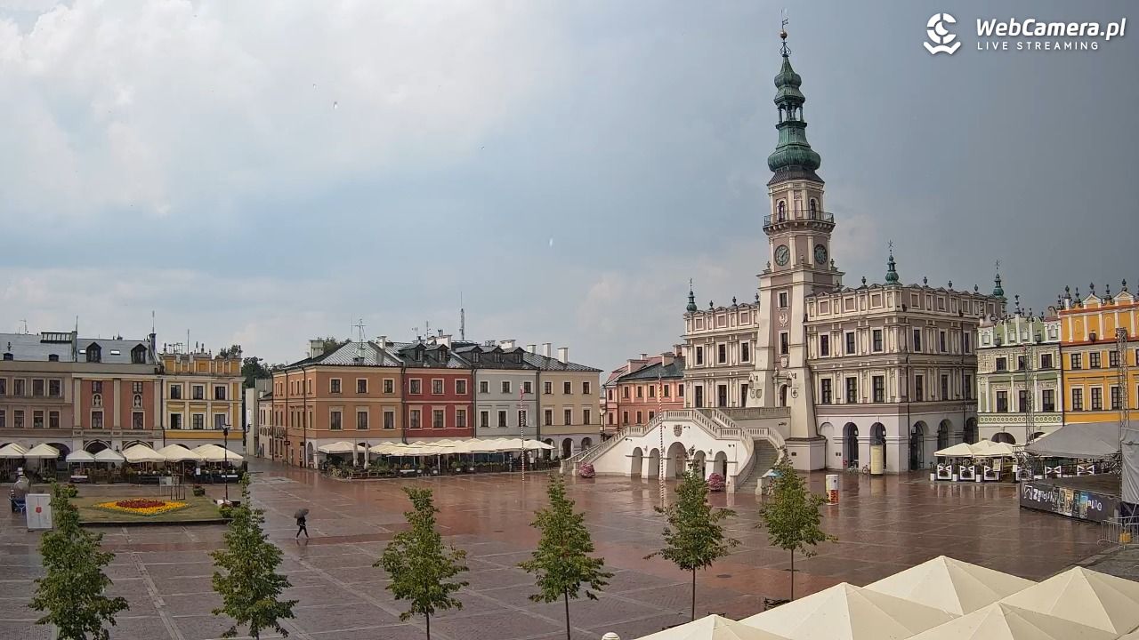 ZAMOŚĆ - widok na Rynek Wielki - 01 lipiec 2026, 13:09