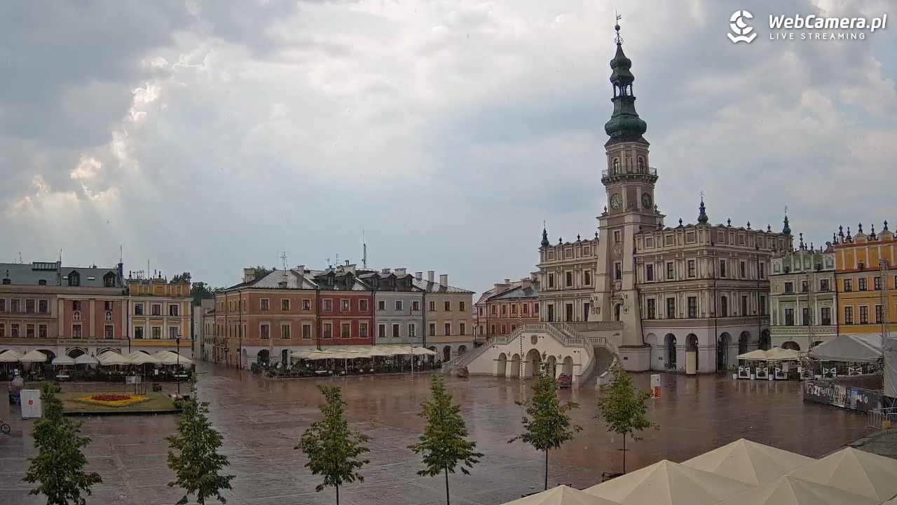 ZAMOŚĆ - widok na Rynek Wielki - 01 lipiec 2026, 17:24