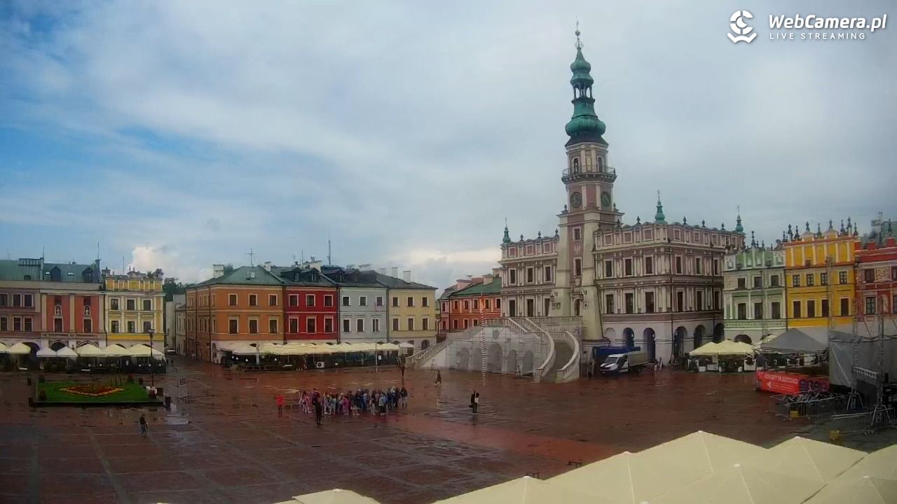 ZAMOŚĆ - widok na Rynek Wielki - 11 czerwiec 2025, 11:22
