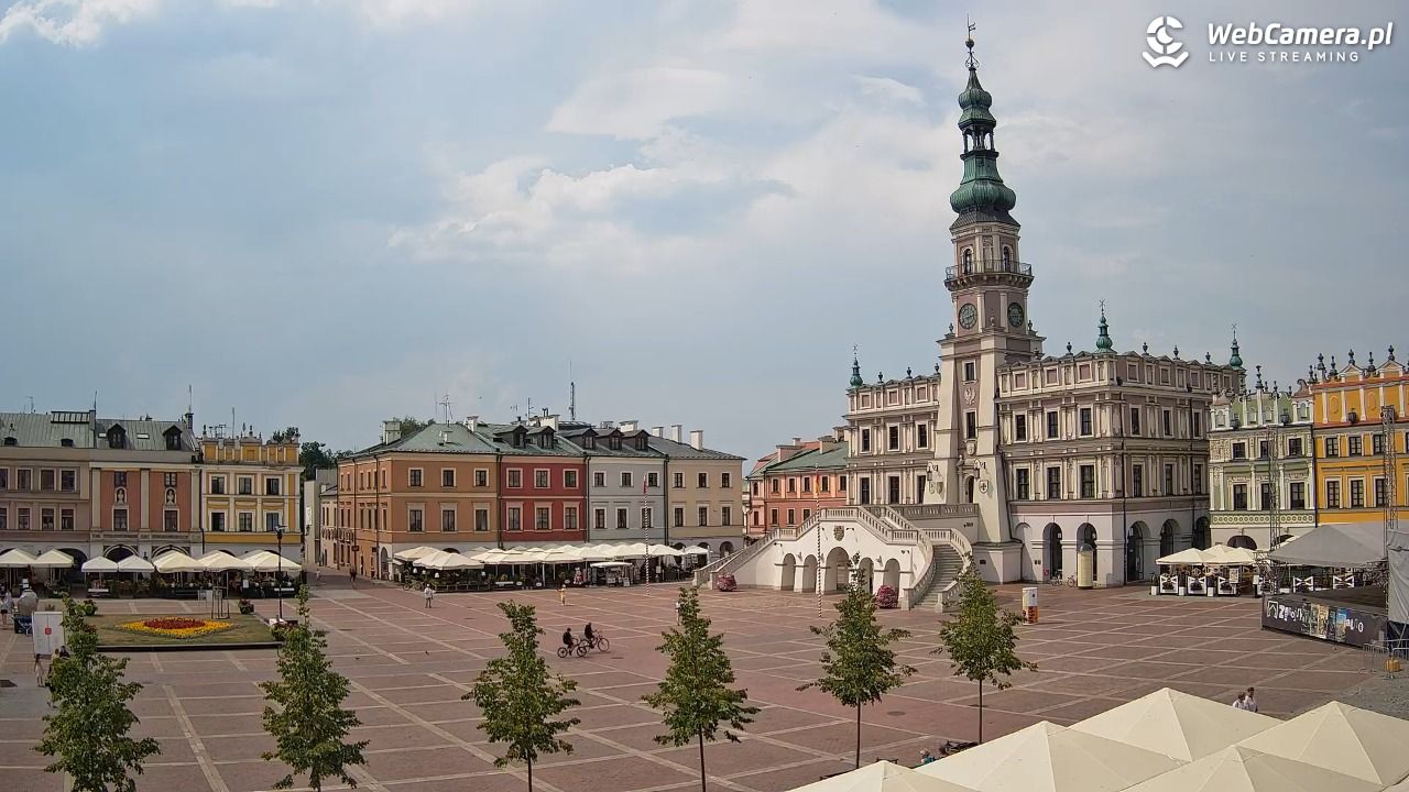 ZAMOŚĆ - widok na Rynek Wielki - 01 lipiec 2026, 16:56