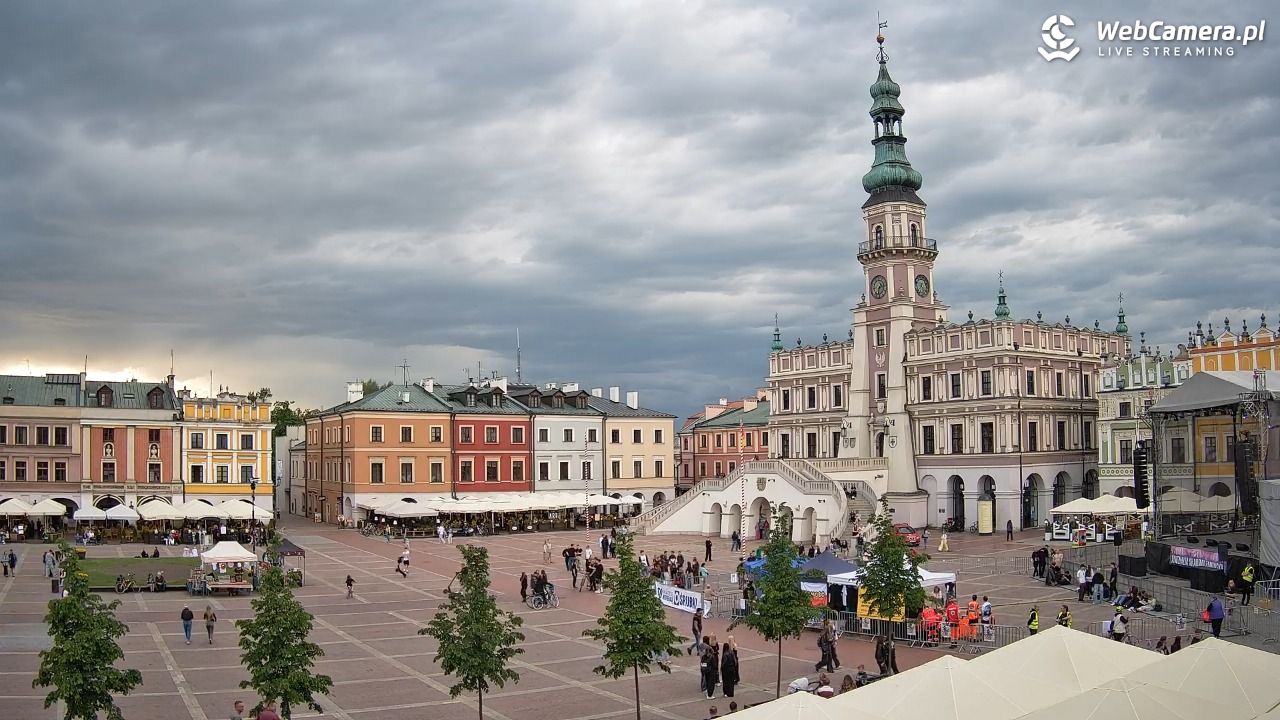 ZAMOŚĆ - widok na Rynek Wielki - 15 maj 2026, 18:39