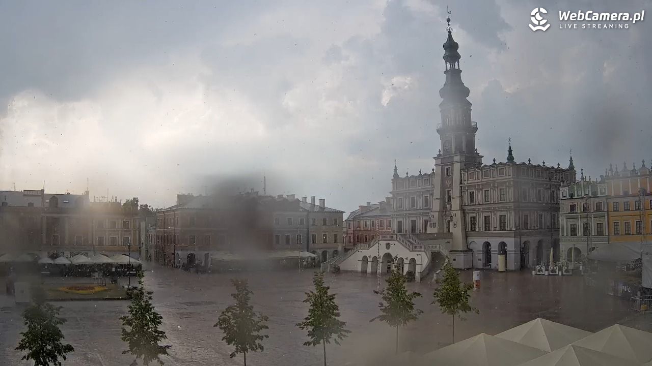 ZAMOŚĆ - widok na Rynek Wielki - 01 lipiec 2026, 18:03