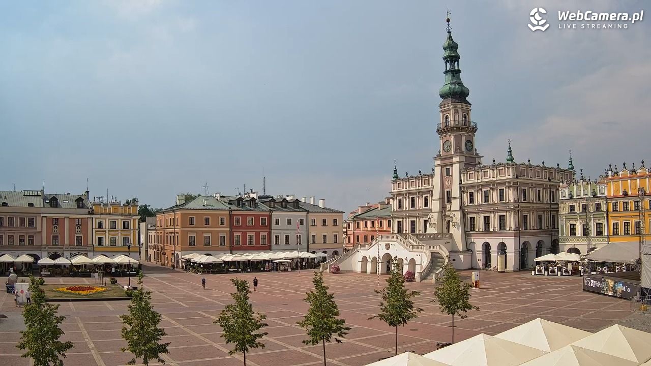 ZAMOŚĆ - widok na Rynek Wielki - 01 lipiec 2026, 15:34