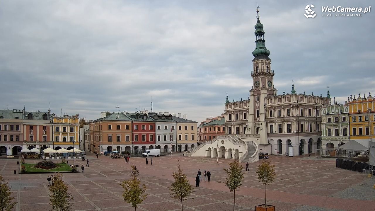 ZAMOŚĆ - widok na Rynek Wielki - 16 październik 2025, 10:46