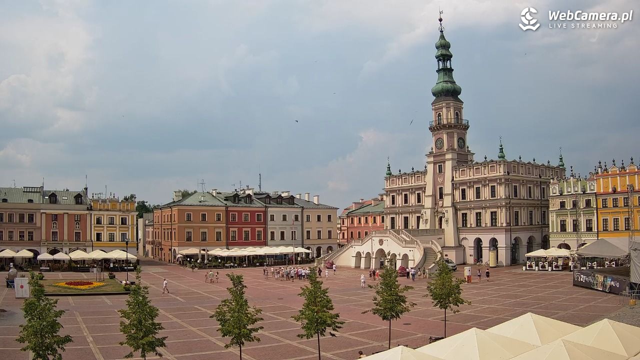 ZAMOŚĆ - widok na Rynek Wielki - 01 lipiec 2026, 13:28
