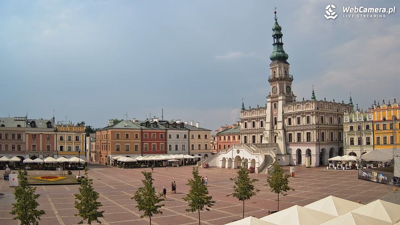 ZAMOŚĆ - widok na Rynek Wielki - 01 lipiec 2026, 15:09