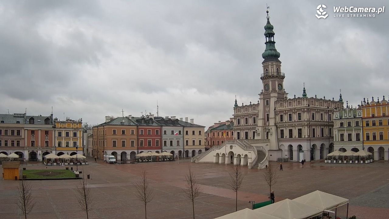 ZAMOŚĆ - widok na Rynek Wielki - 31 marzec 2026, 12:52