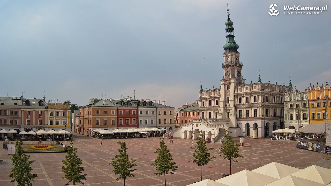 ZAMOŚĆ - widok na Rynek Wielki - 01 lipiec 2026, 15:29