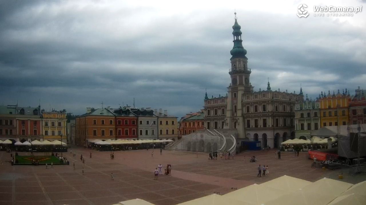 ZAMOŚĆ - widok na Rynek Wielki - 08 czerwiec 2025, 16:57