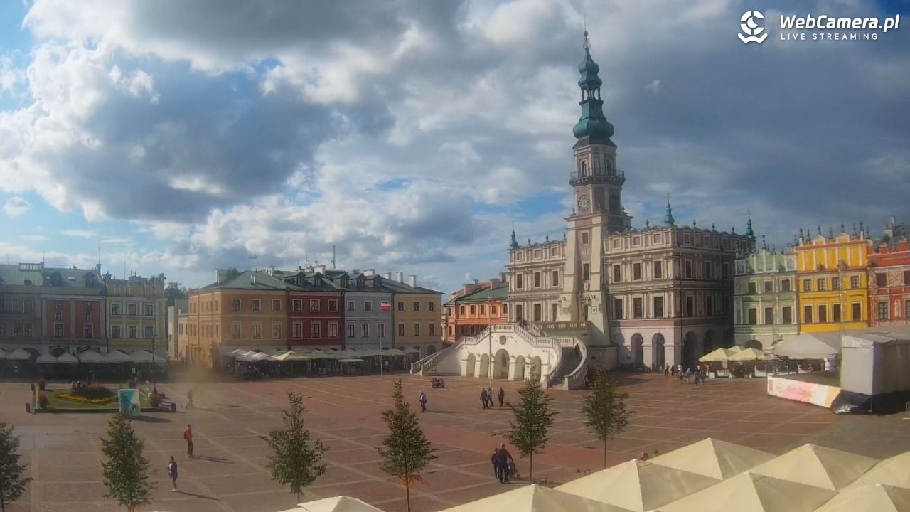 ZAMOŚĆ - widok na Rynek Wielki - 25 sierpień 2025, 16:13