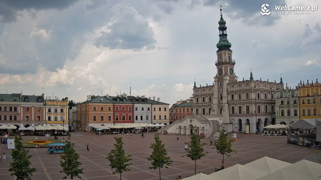 ZAMOŚĆ - widok na Rynek Wielki - 01 lipiec 2026, 12:37