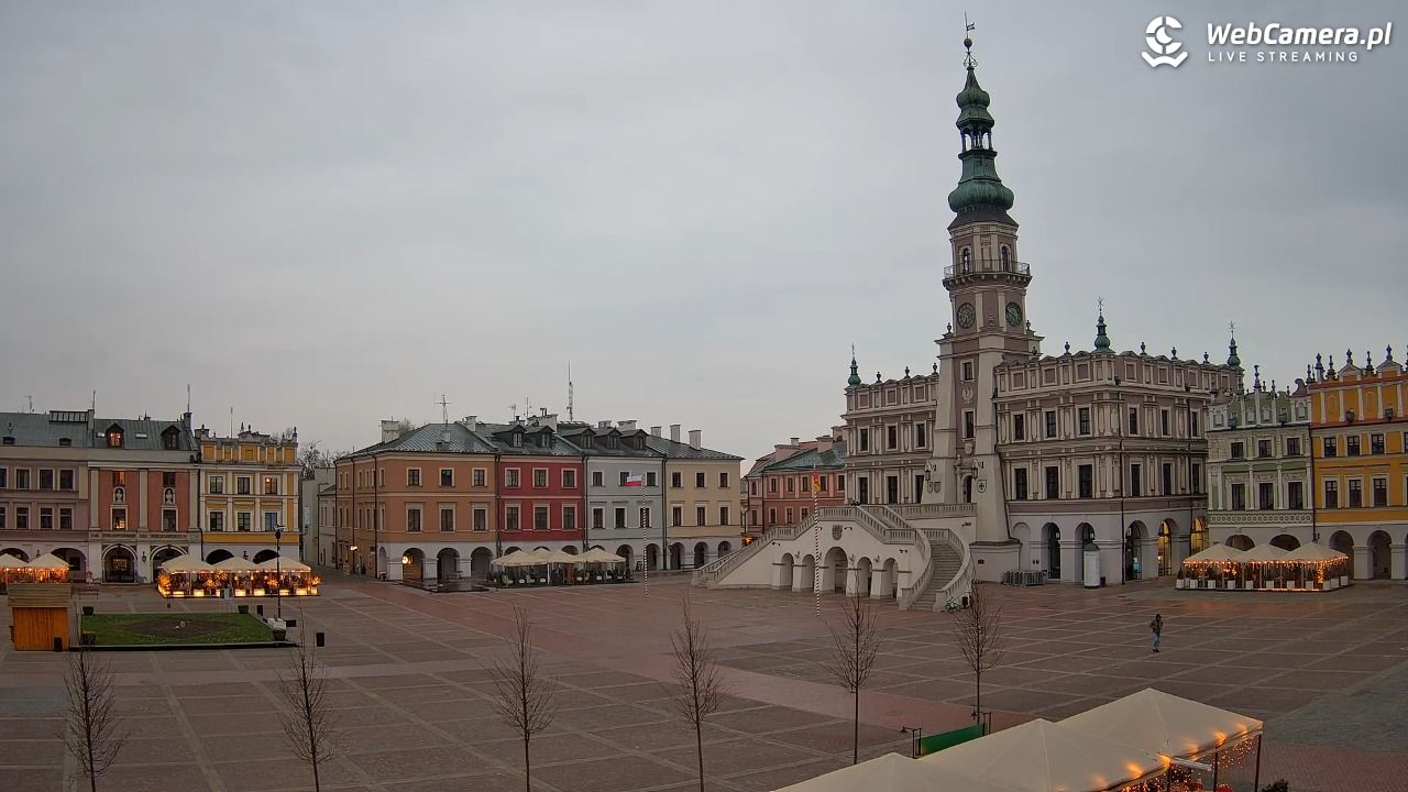 ZAMOŚĆ - widok na Rynek Wielki - 31 marzec 2026, 18:50