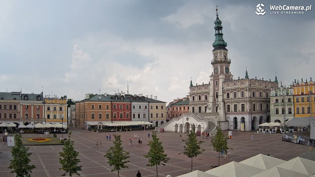 ZAMOŚĆ - widok na Rynek Wielki - 01 lipiec 2026, 12:56