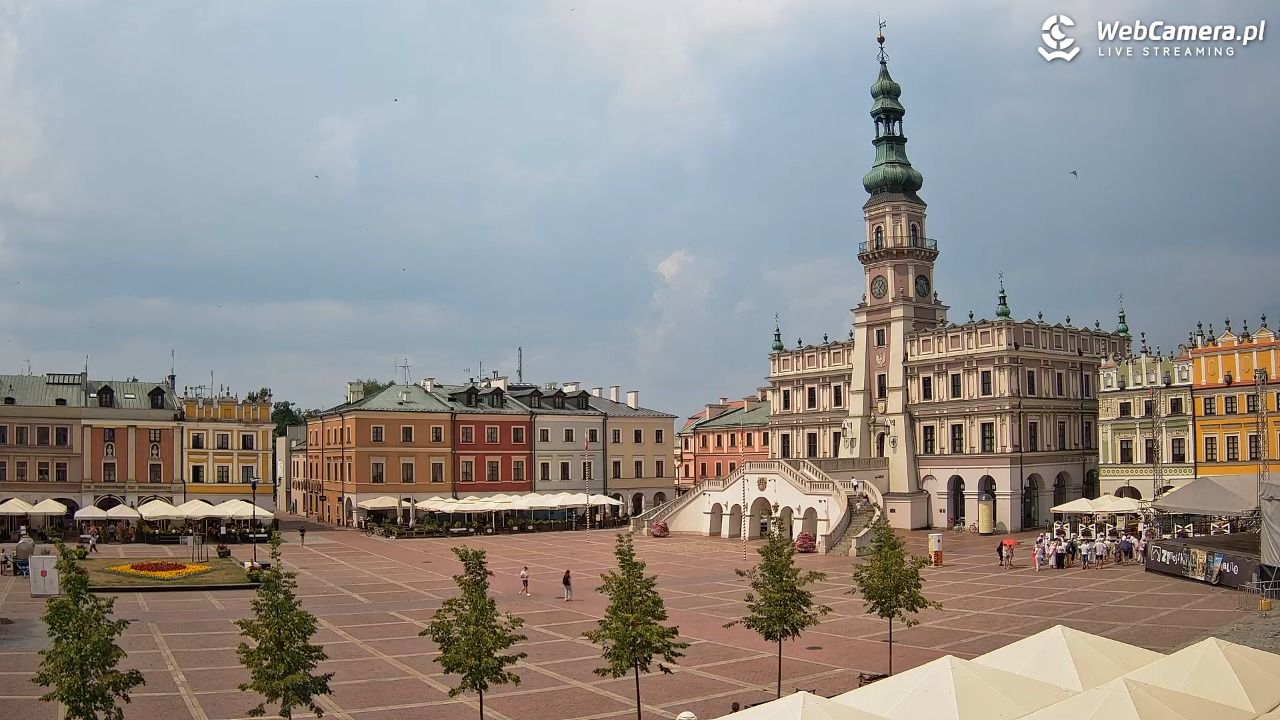 ZAMOŚĆ - widok na Rynek Wielki - 01 lipiec 2026, 13:24