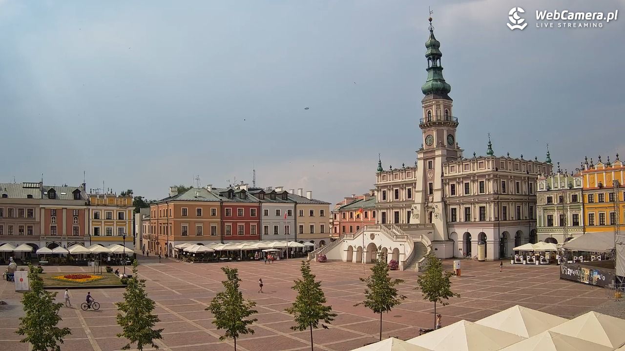 ZAMOŚĆ - widok na Rynek Wielki - 01 lipiec 2026, 15:33
