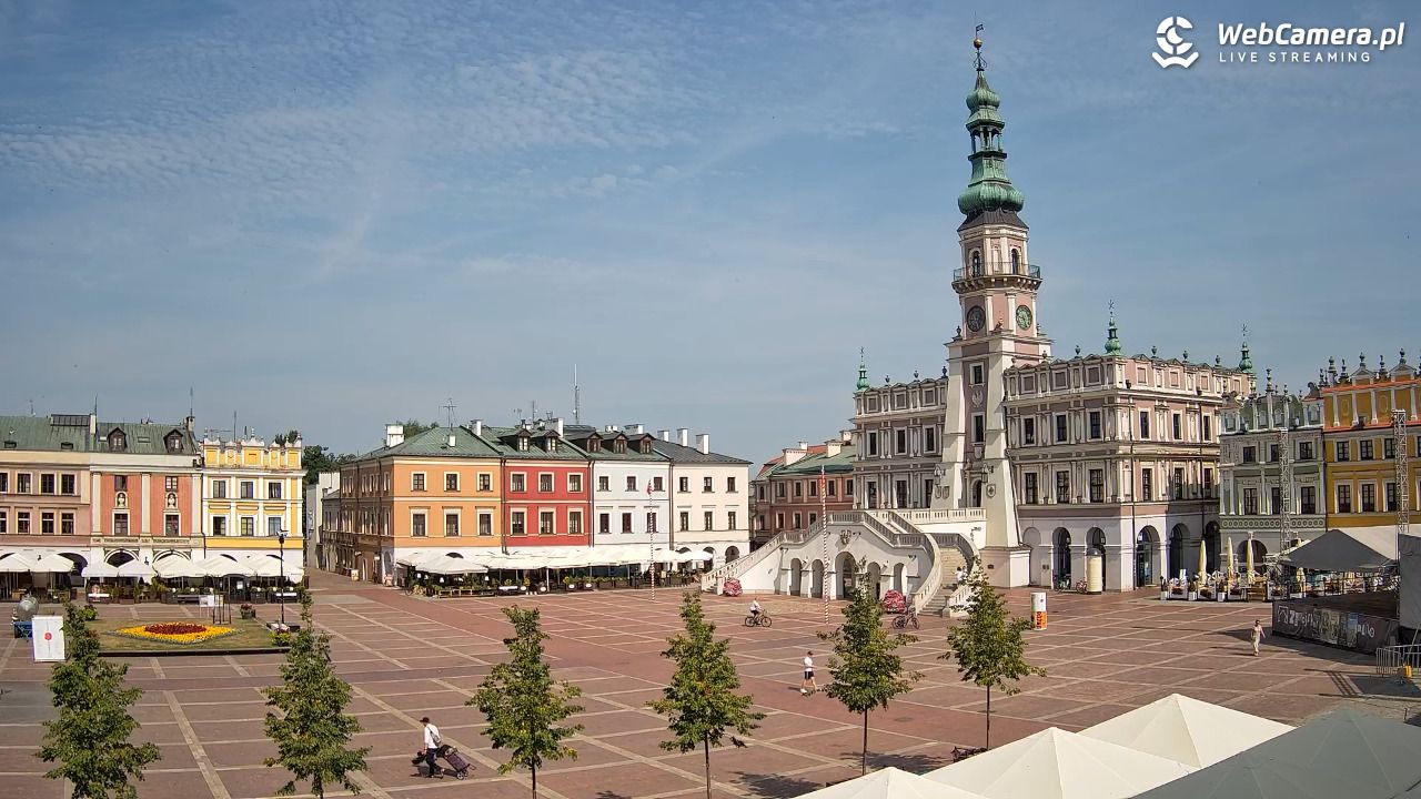 ZAMOŚĆ - widok na Rynek Wielki - 01 lipiec 2026, 09:26