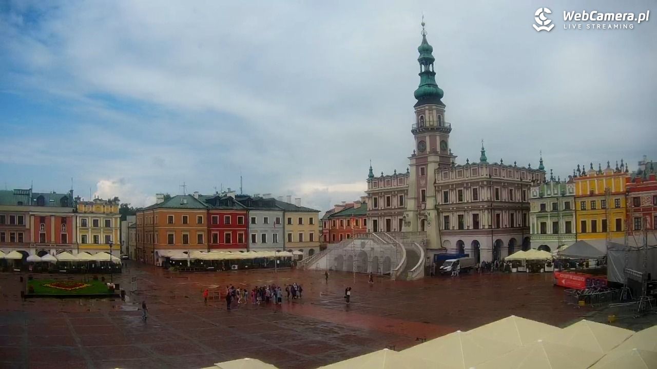ZAMOŚĆ - widok na Rynek Wielki - 11 czerwiec 2025, 11:22