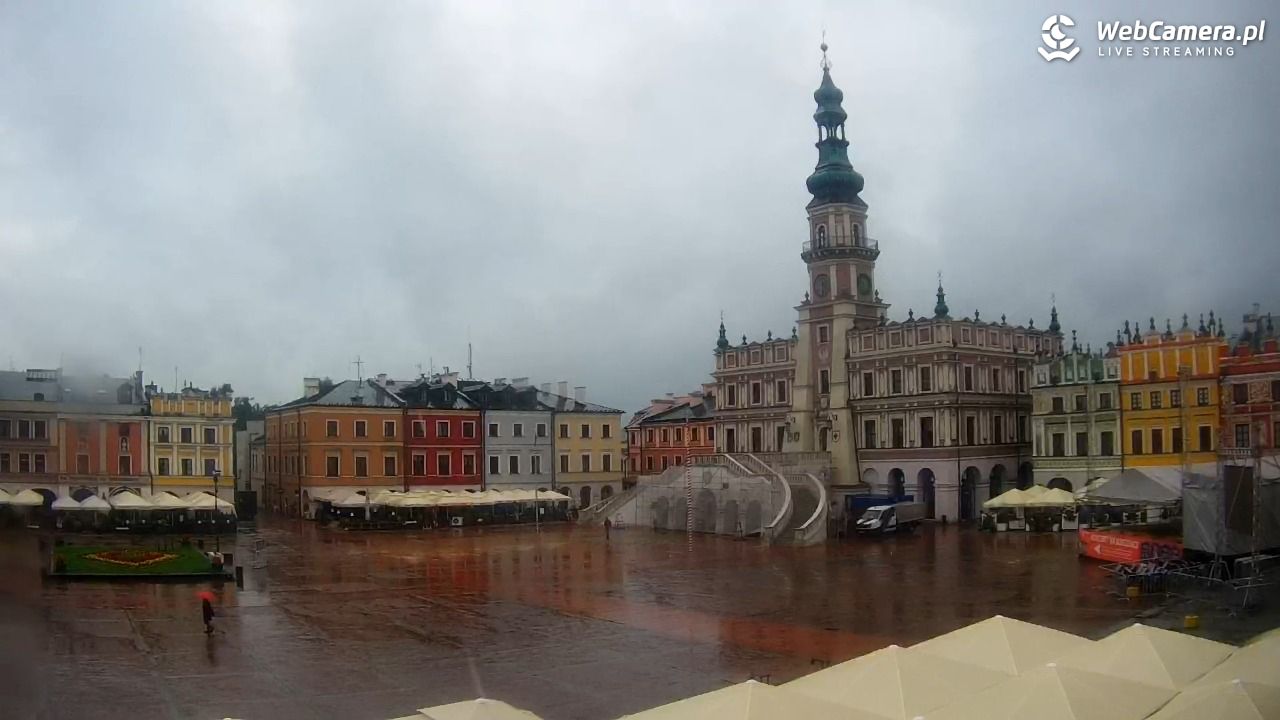 ZAMOŚĆ - widok na Rynek Wielki - 11 czerwiec 2025, 10:32