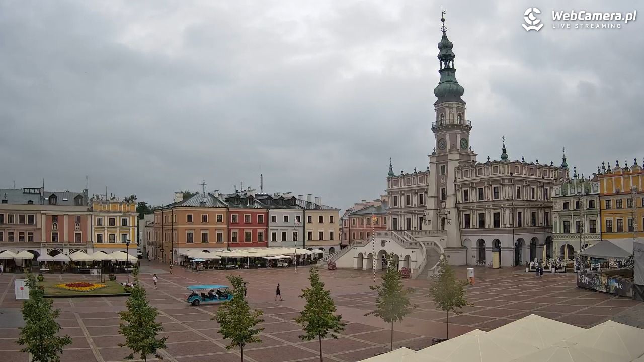 ZAMOŚĆ - widok na Rynek Wielki - 02 lipiec 2026, 10:43