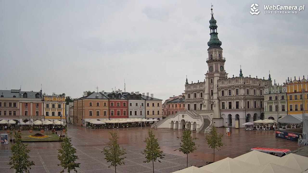 ZAMOŚĆ - widok na Rynek Wielki - 17 sierpień 2026, 14:32