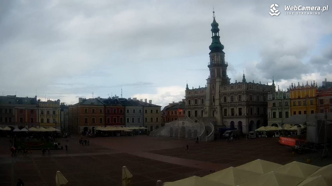 ZAMOŚĆ - widok na Rynek Wielki - 09 czerwiec 2025, 11:45