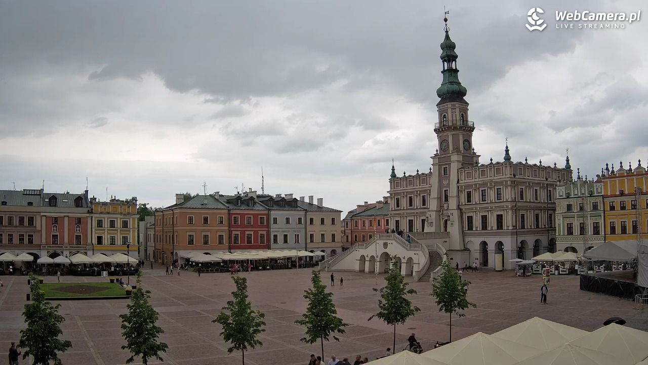 ZAMOŚĆ - widok na Rynek Wielki - 16 maj 2026, 14:37