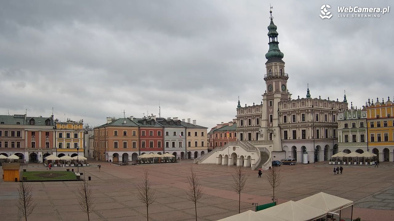 ZAMOŚĆ - widok na Rynek Wielki - 31 marzec 2026, 13:36