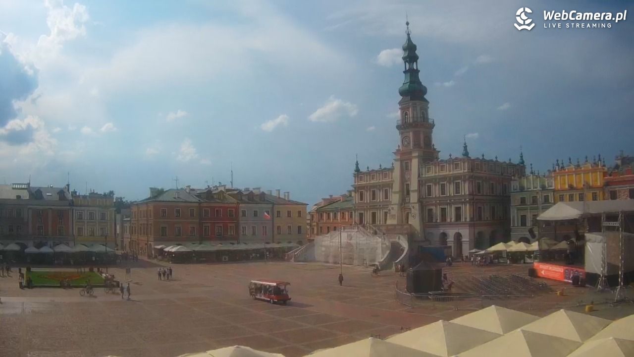 ZAMOŚĆ - widok na Rynek Wielki - 07 czerwiec 2025, 16:53