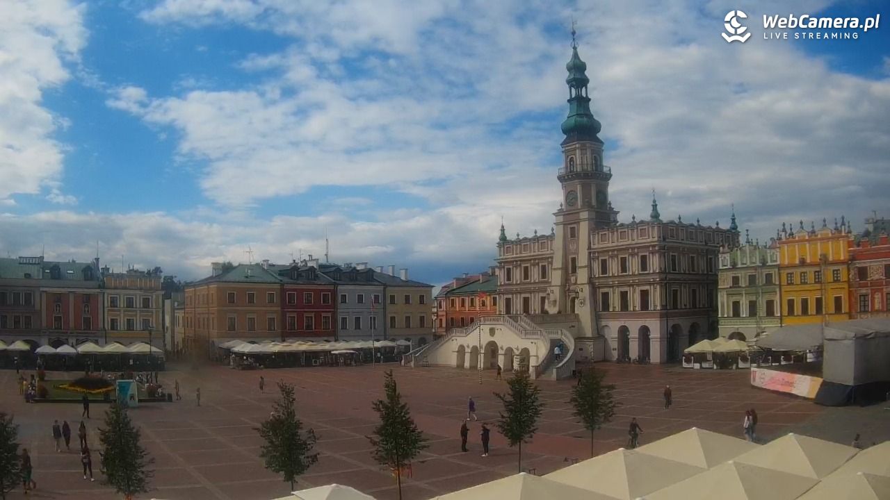 ZAMOŚĆ - widok na Rynek Wielki - 25 sierpień 2025, 14:42