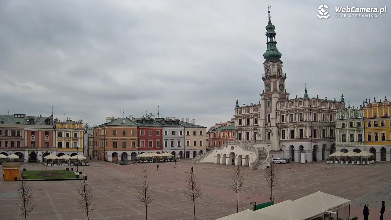ZAMOŚĆ - widok na Rynek Wielki - 01 kwiecień 2026, 14:23